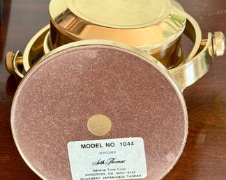 Brass Seth Thomas Ship's Clock 