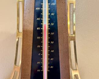 Westclox Banjo Clock and Weather Station 