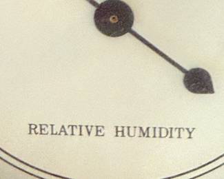 Westclox Banjo Clock and Weather Station 