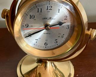 Brass Seth Thomas Ship's Clock 