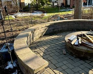 Tiki Torches around the Patio
