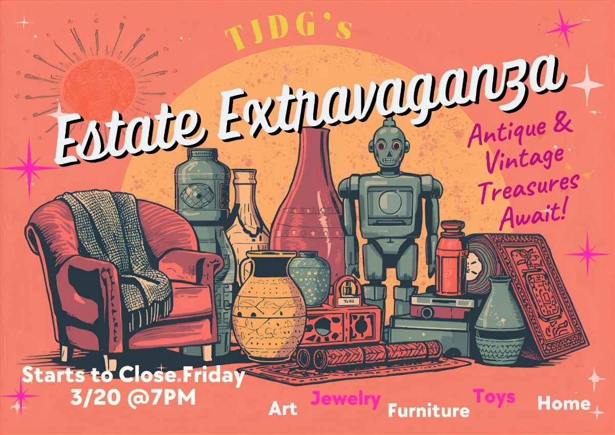 Charming Vintage Estates Extravaganza Flyer