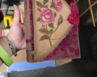 Book signed by the author and written in 1880s