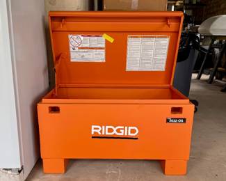 Ridgid  Job Box Model # 2032 - OS On site storage (19"h x 32" w x 19"d):  $300.00