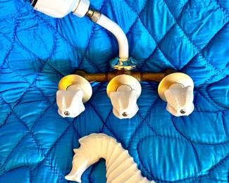 Exquisite Bath Fixture.  Vtg. one of a kind!  $300.00