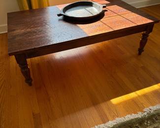 Large Crate & Barrel Coffee Table