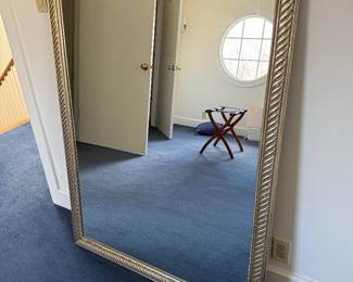 Large Silver Mirror