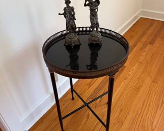 Marble Top Gallery Table