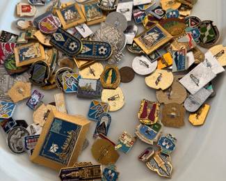 Over Two Hundred Travel Pins