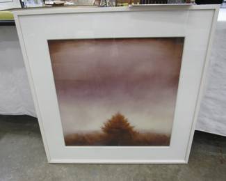 "Pasture Pine" by Peter Brooke oil on mylar original