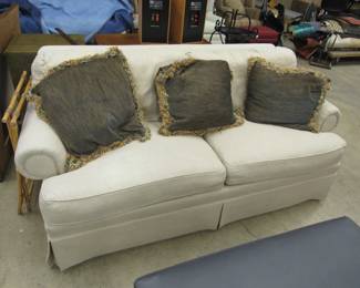 Nice cream sofa