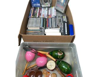 Misc Music CDs Movie DVDs Hand Instruments Maracas