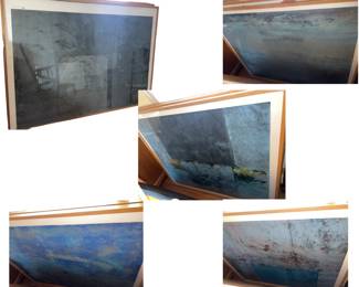 5 Original Abstract Artworks Of David Seculoff ~4ft"x6ft