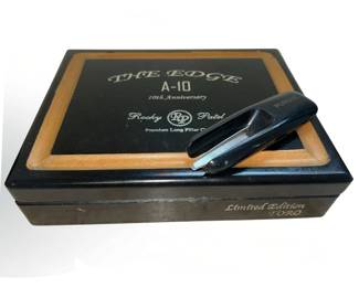 Wooden Cigar Box Vintage PURDUE University Staple Puller