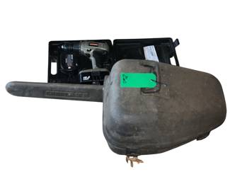 Craftsman 18" Chain Saw Chainsaw Has Compression 18V Cordless Drill