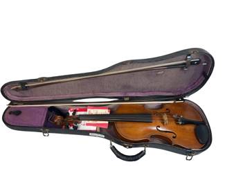 Student Antique Violin Cracked Lyon HEALY?