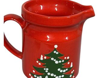 6" Waechtersbach Christmas Tree Pitcher Pottery