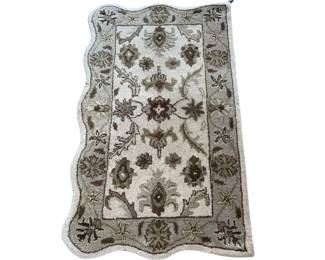 Kaleen 100% Wool Rug 27"x48" Bombay Heart