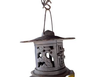 Cast Metal Lantern for Candles