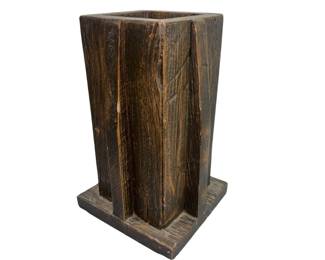 Vase 150 Years Old Timber Southwest Fort Wayne Building