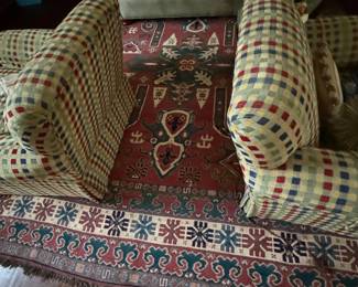 Antique Persian Ghashghaei Rug