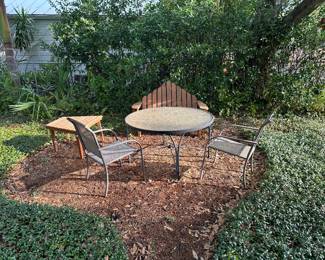 PATIO CHAIRS & TABLES