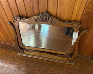 OAK DRESSER IRROR
