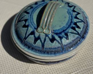 Bill Campbell Art lidded casserole dish