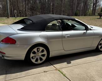 2004 BMW 645Ci convertible 91K miles, news tires & battery 