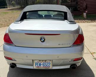 2004 BMW 645Ci convertible 91K miles, news tires & battery 