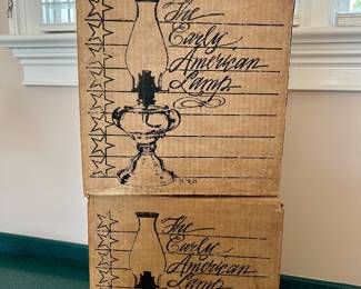 (new in box) oil lamps 