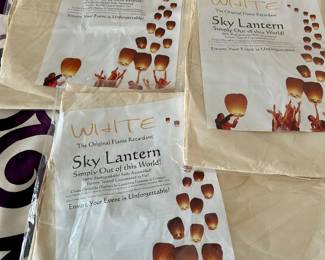 Sky lanterns (5)