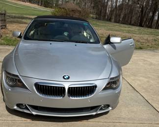 2004 BMW convertible 645Ci. 91K miles, news tires & battery 