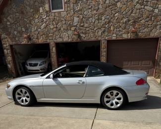 2004 BMW 645Ci convertible 91K miles, news tires & battery 