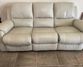 Dual reclining electric couch $250