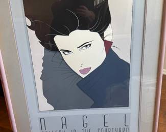 Patrick Nagel Poster Art