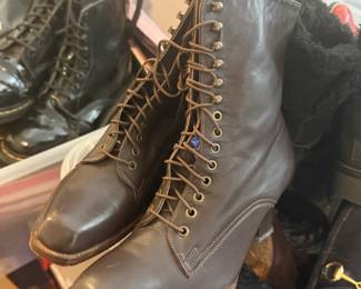 Vintage Lace up Boots