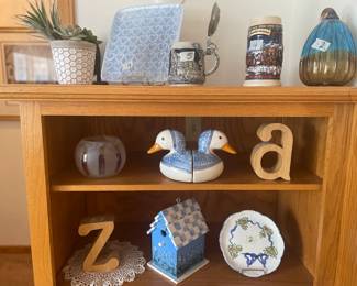 Pair of Duck Doorstops, a to z, Vases, Mugs, Misc., Merch!