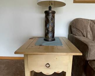 Amish? Modern? End Tables & Lamps