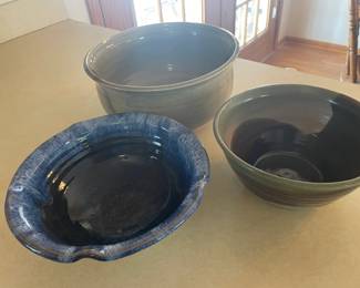 Hand-Thrown Ceramics (Many Pieces)
