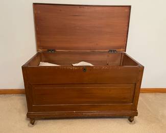 Antique Cedar Quilt Chest