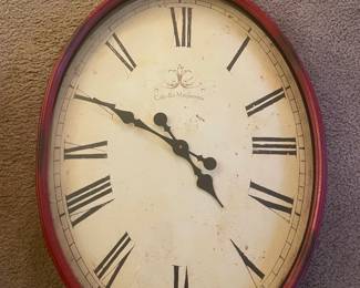 Handsome, Cool, Large, Wall Clock--Over 3'!