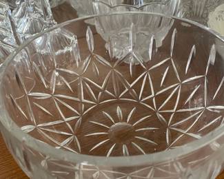 Leaded Crystal (Many Pieces)