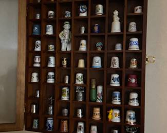 Large collection of thimbles