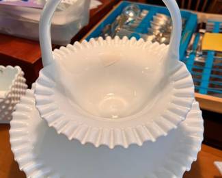 Beautiful fluted art glass