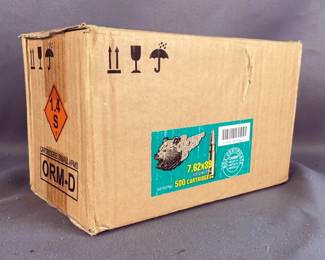 Brown Bear 7.62x39 Ammo, Approx 500 Rounds, Local Pickup Only