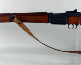 French Mas 1936-51 7.5x54 Bolt Action Rifle SN# G016, Leather Strap, Grenade Launcher, Sight Attachment, Butt Stock Cover 