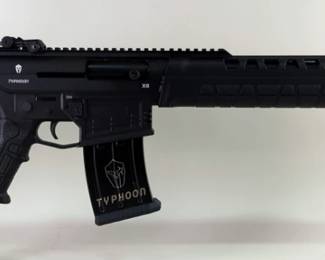 Turkey/Typhoon XII 12 ga Magnum Shotgun SN# 21-C-1624, For 3" Shells, 20" Bbl, Flip Up Peep Sights, 2 Total Mags