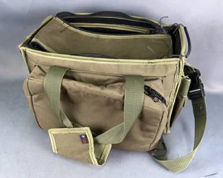 Ace Case Canvas Rangebag, Approx 10" x 15" x 13"