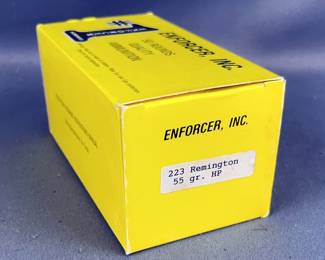 Enforcer Inc .223 Rem Ammo, Approx 50 Rounds, Local Pickup Only